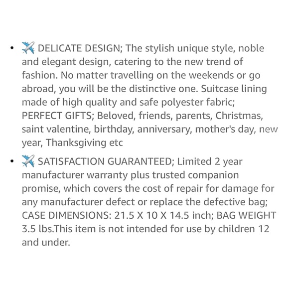 ❤️💗❤️ Betsy Johnson Hugs and Kisses Rolling Duffel Bag/Carry On/Weekender - Picture 7 of 7